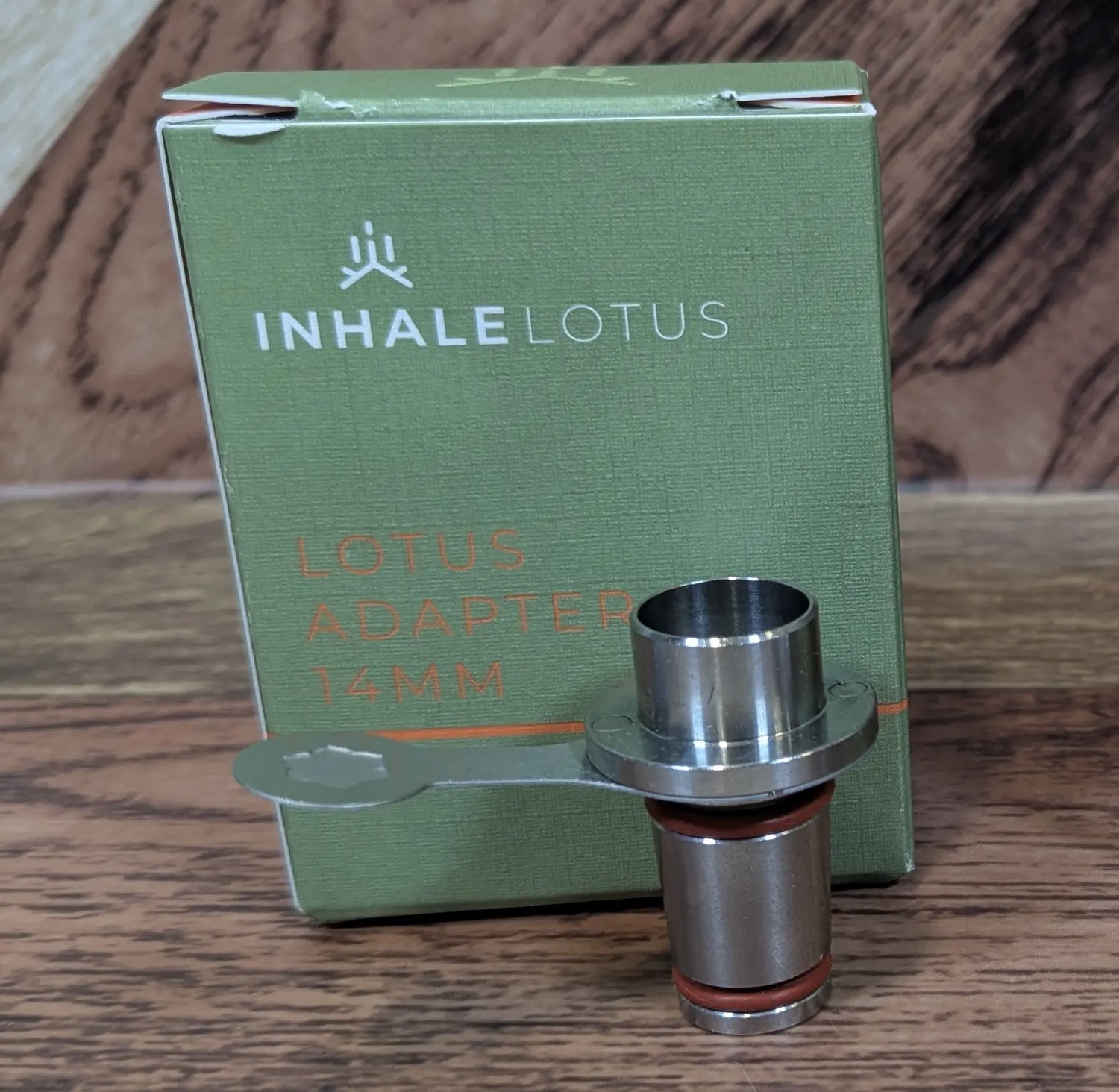 Inhale: Lotus Bowl - 14mm Stainless Steel Adapter