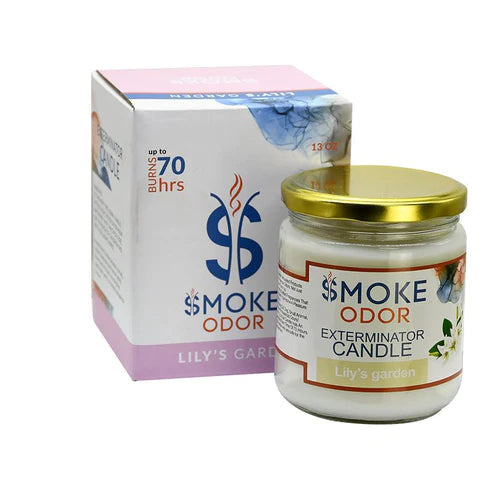 Candle: Smoke Odor-Lilys Garde