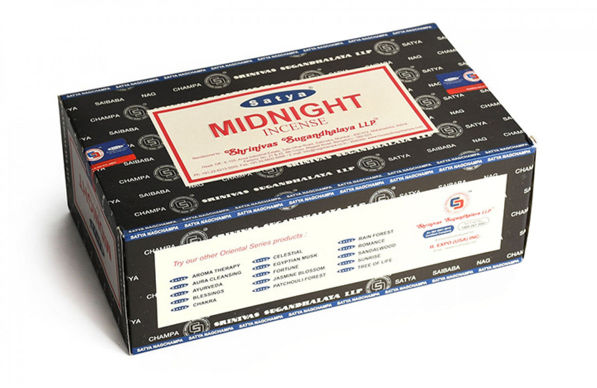 INCENSE:SATYA MIDNIGHT 15G