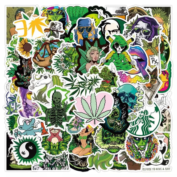 Cannabis Stickers C