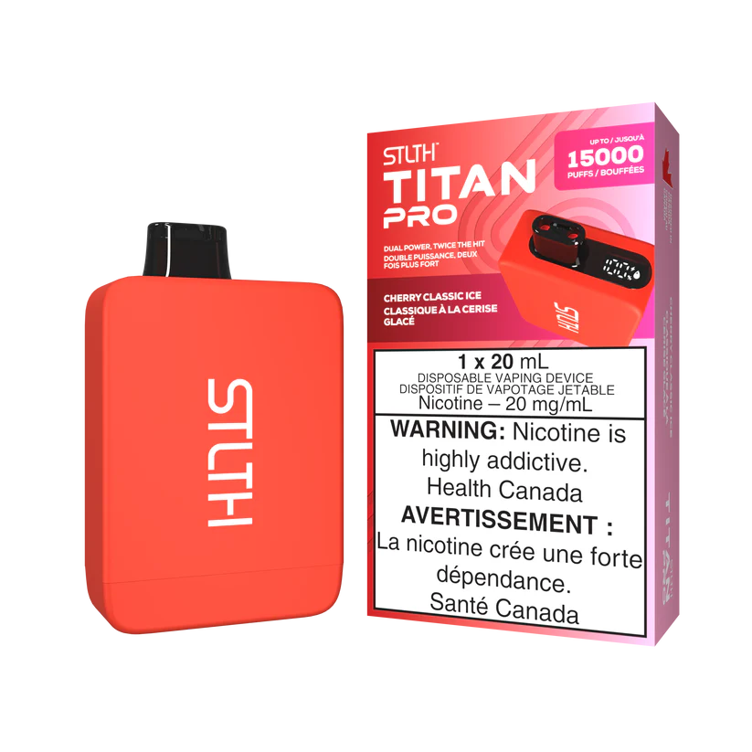STLTH Titan Pro 15K-Cherry Ice