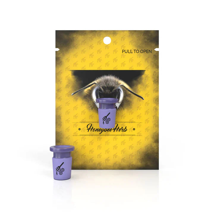 Honeybee Herbs 14mm/10mm Reducer Purple