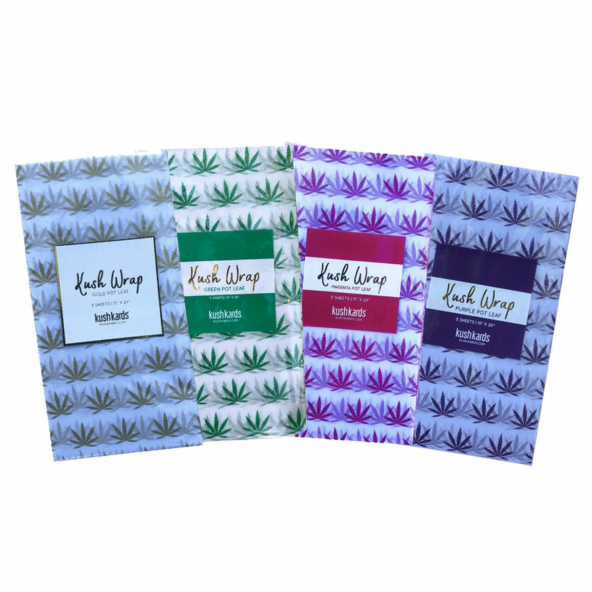 KushKard Gift Wrap-Magenta