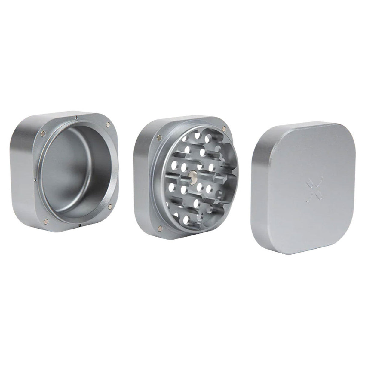Grinder: PAX 3pc Magnetic-Silver