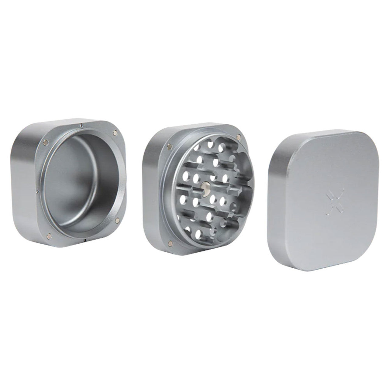Grinder: PAX 3pc Magnetic-Silver