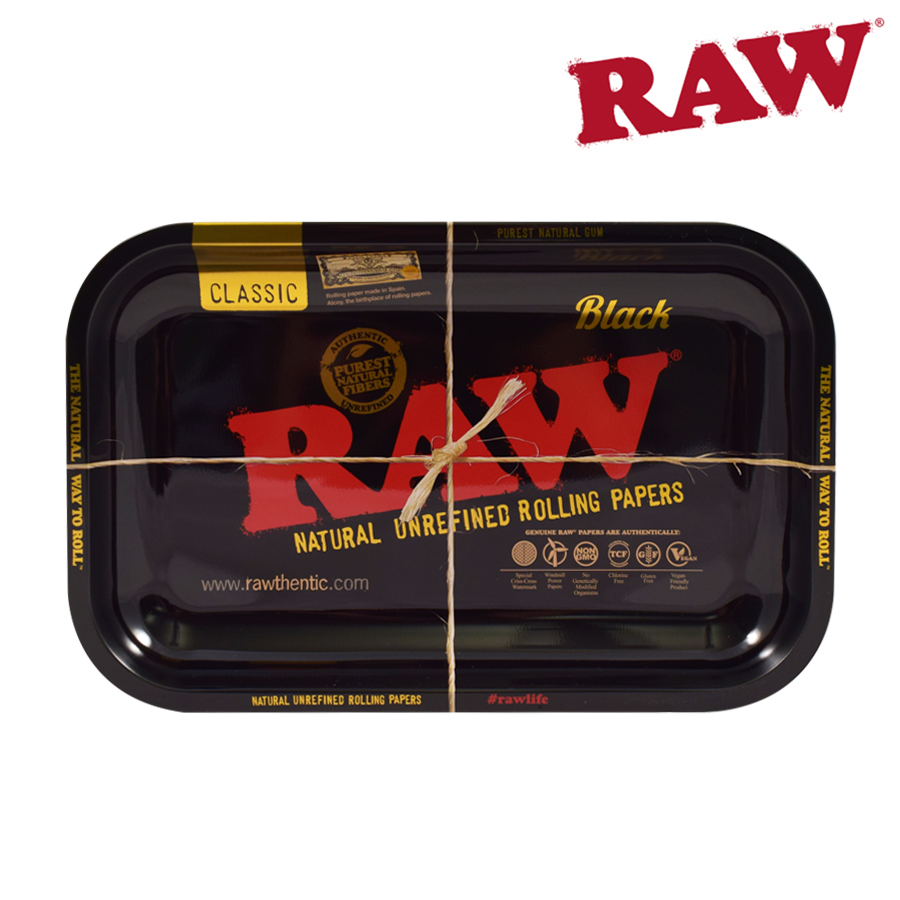 TRAY: RAW BLACK SMALL ROLLING