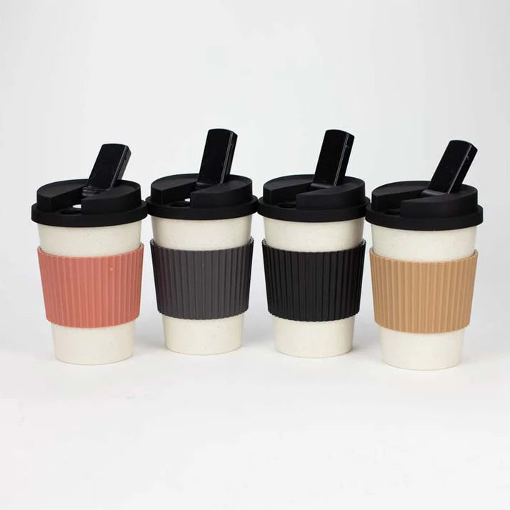 Knock-Off "Cupsy" Coffee Cup Bong w/ Ceramic Bowl (assorted)