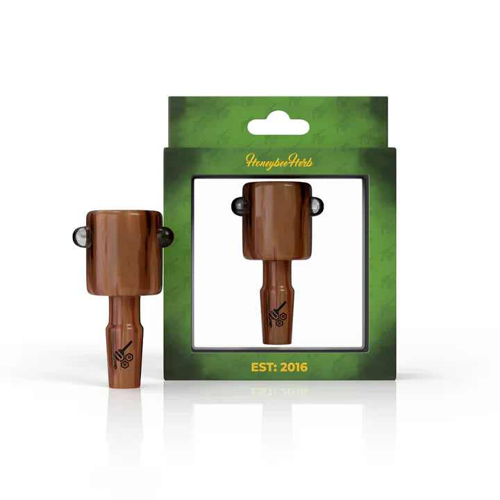 Honeybee Herb Splash Bowl Red/Black 14mm