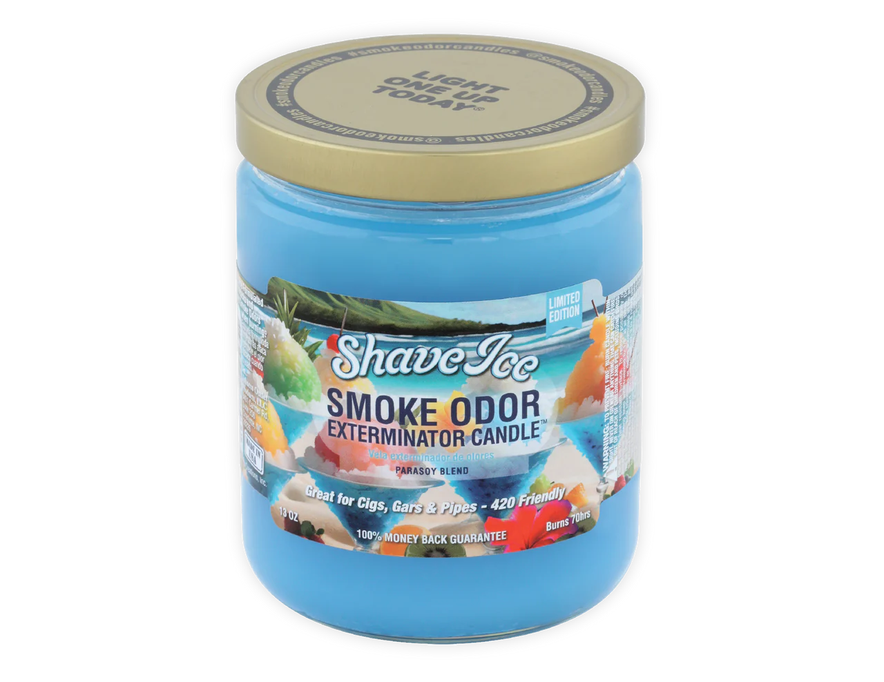 Candle: Smoke Odor - Shaved Ice