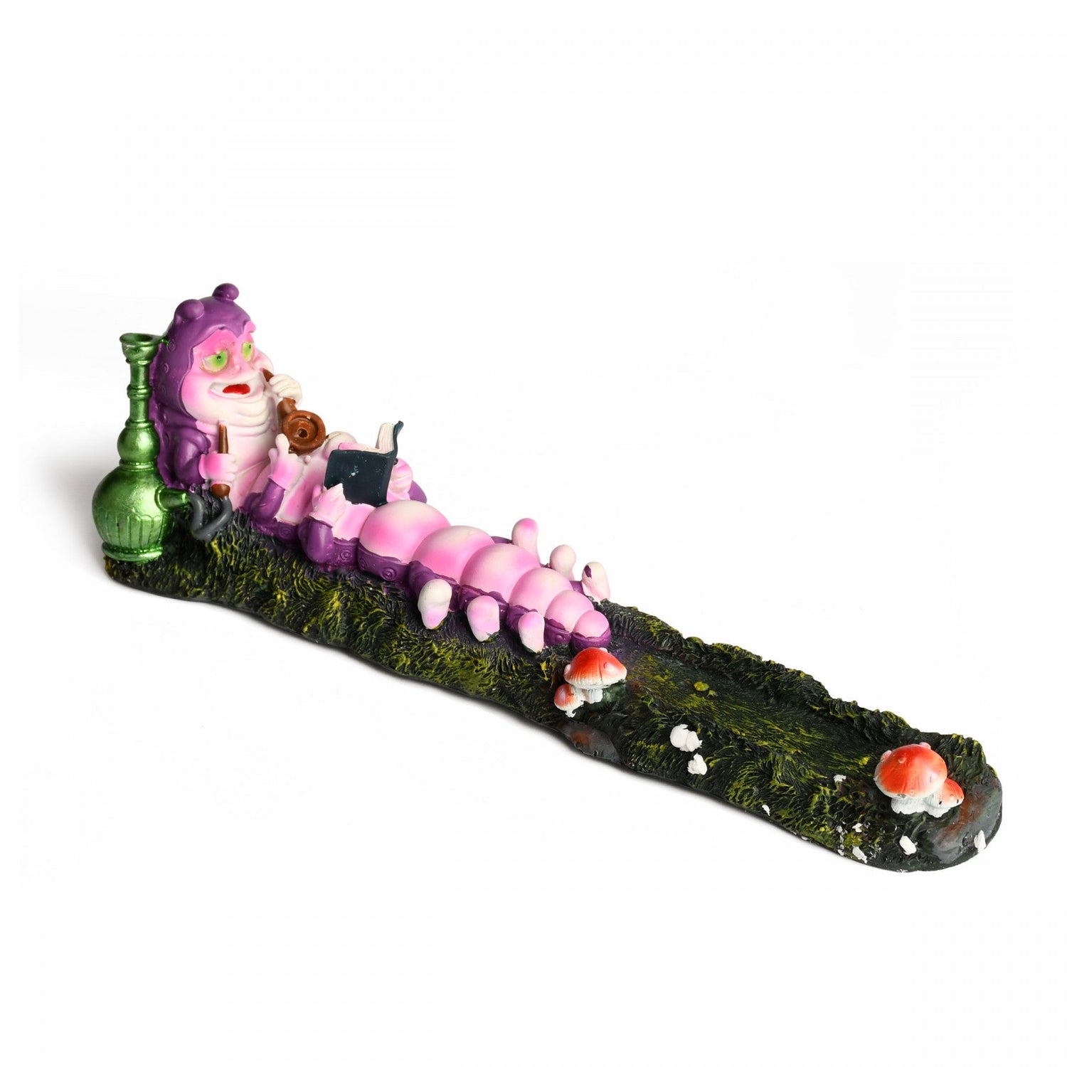 Incense Holder: Smoking Caterpillar