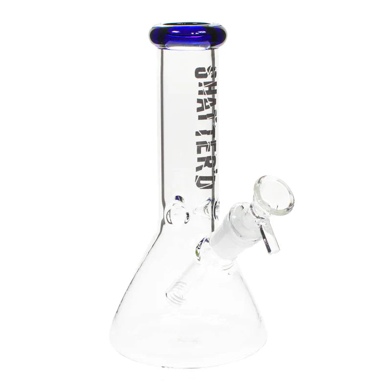 Bong: SHATTER'D Basic Beaker-Blue