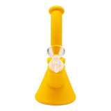 7" Silicone Beaker Bong Yellow