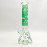14" 7mm Glow In The Dark Mushroom - Green