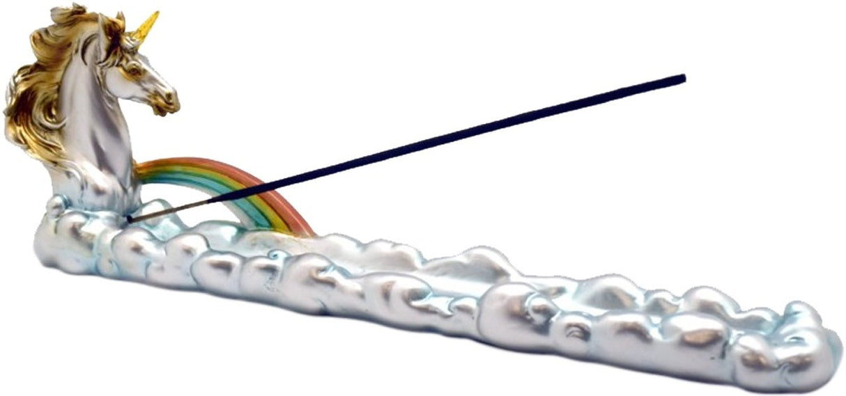 Unicorn Rainbow Clouds Incense Burner