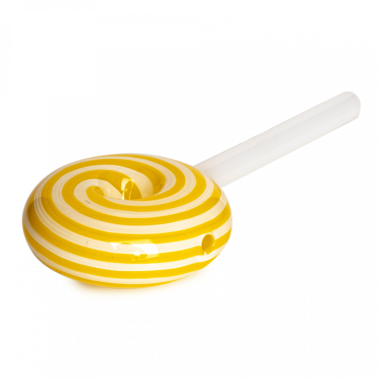 Pipe: 6" Lollipop Pinwheel-Yellow