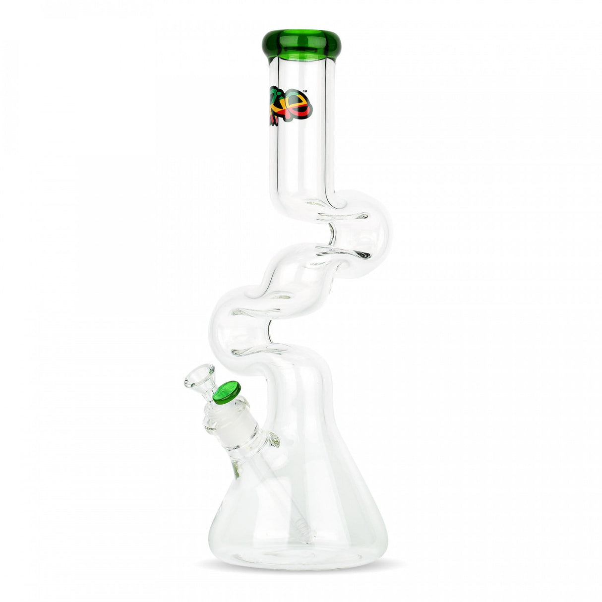 Bong: iRie 16" Loop D Loop-Green