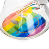 Bong: Red Eye Glass 12" Beaker-Pride