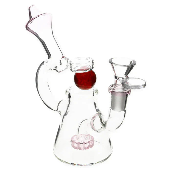 7" Plain Jane Marble Rig Pink