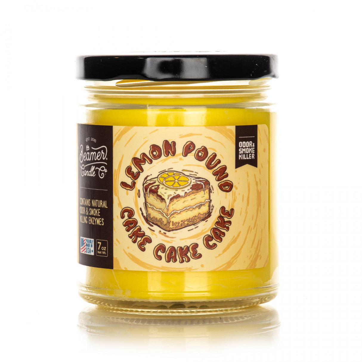 Candle: Beamer 7oz-Lemon Pound