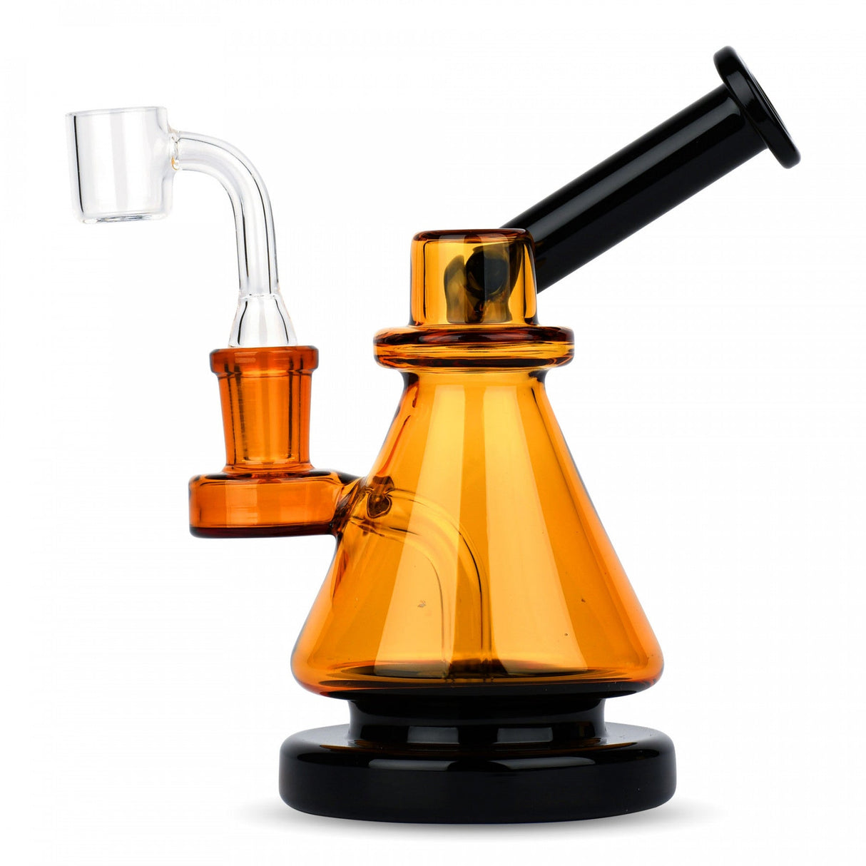 Bong: 6" Floating Beaker Rig-Yellow