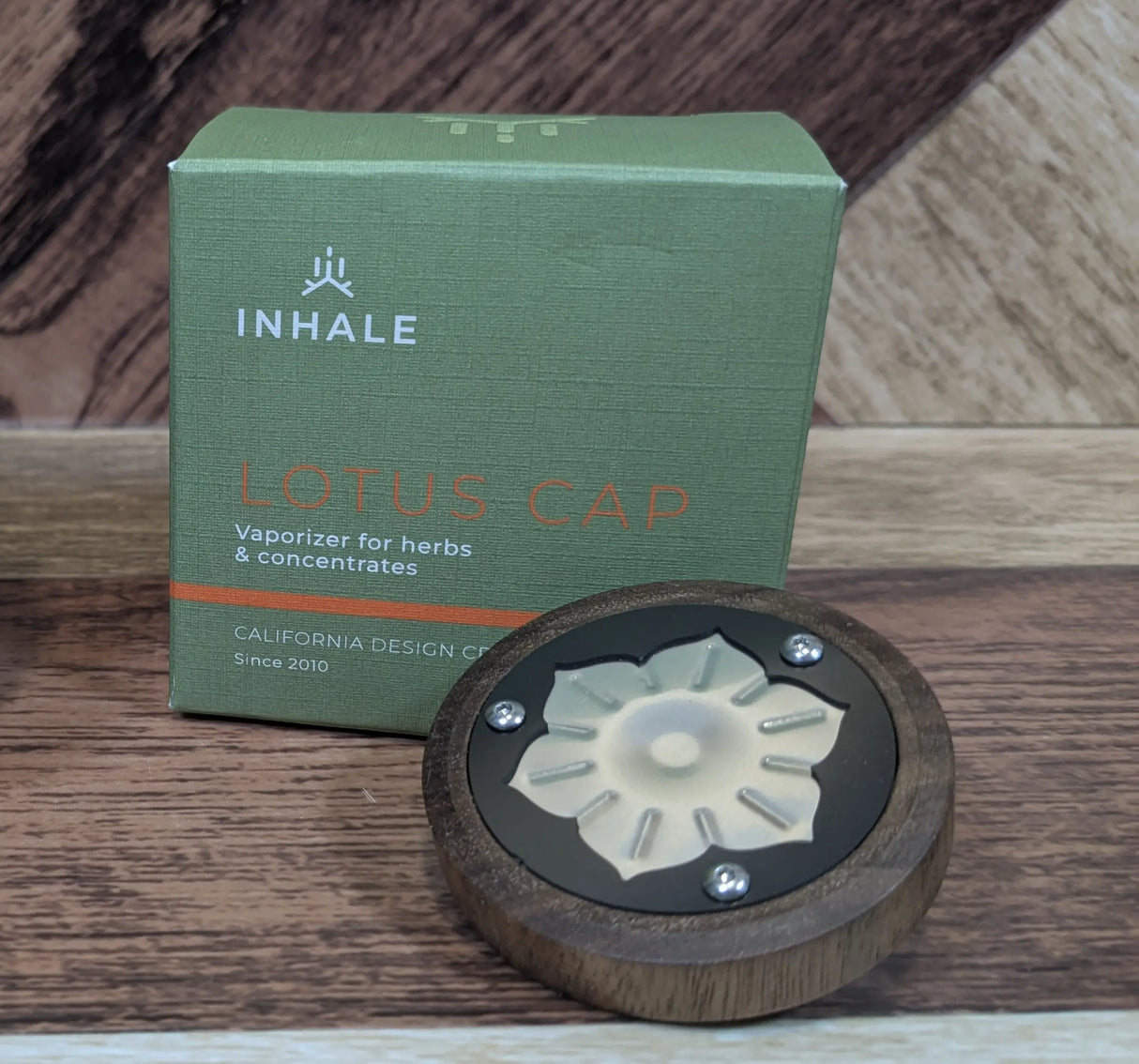 Inhale: Lotus Cap - Walnut