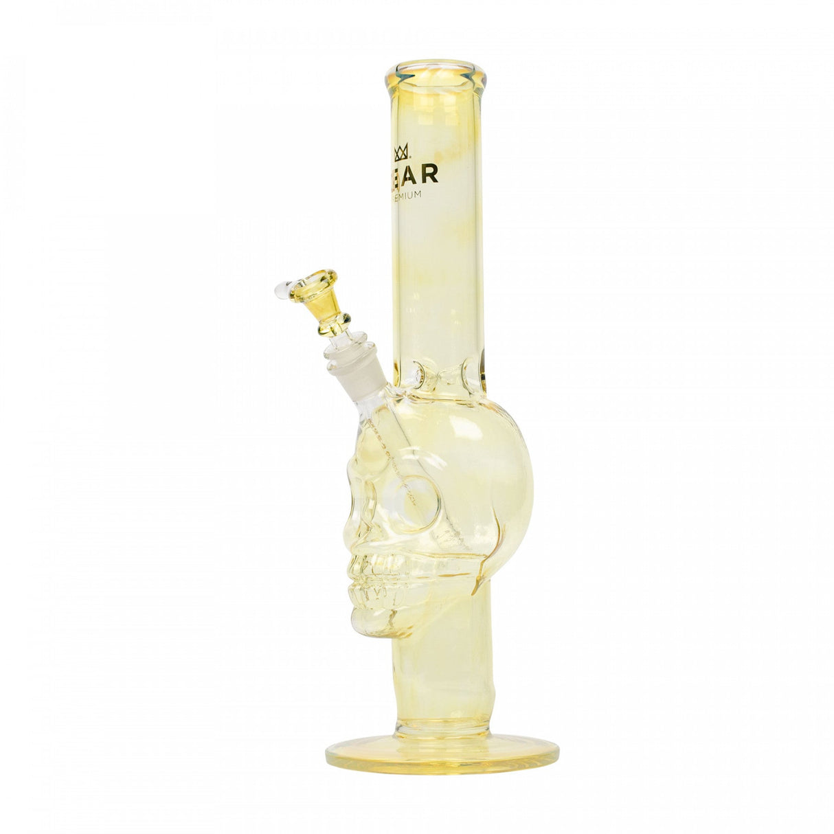 Bong: GEAR 15" Tube Skull- Colour Changing