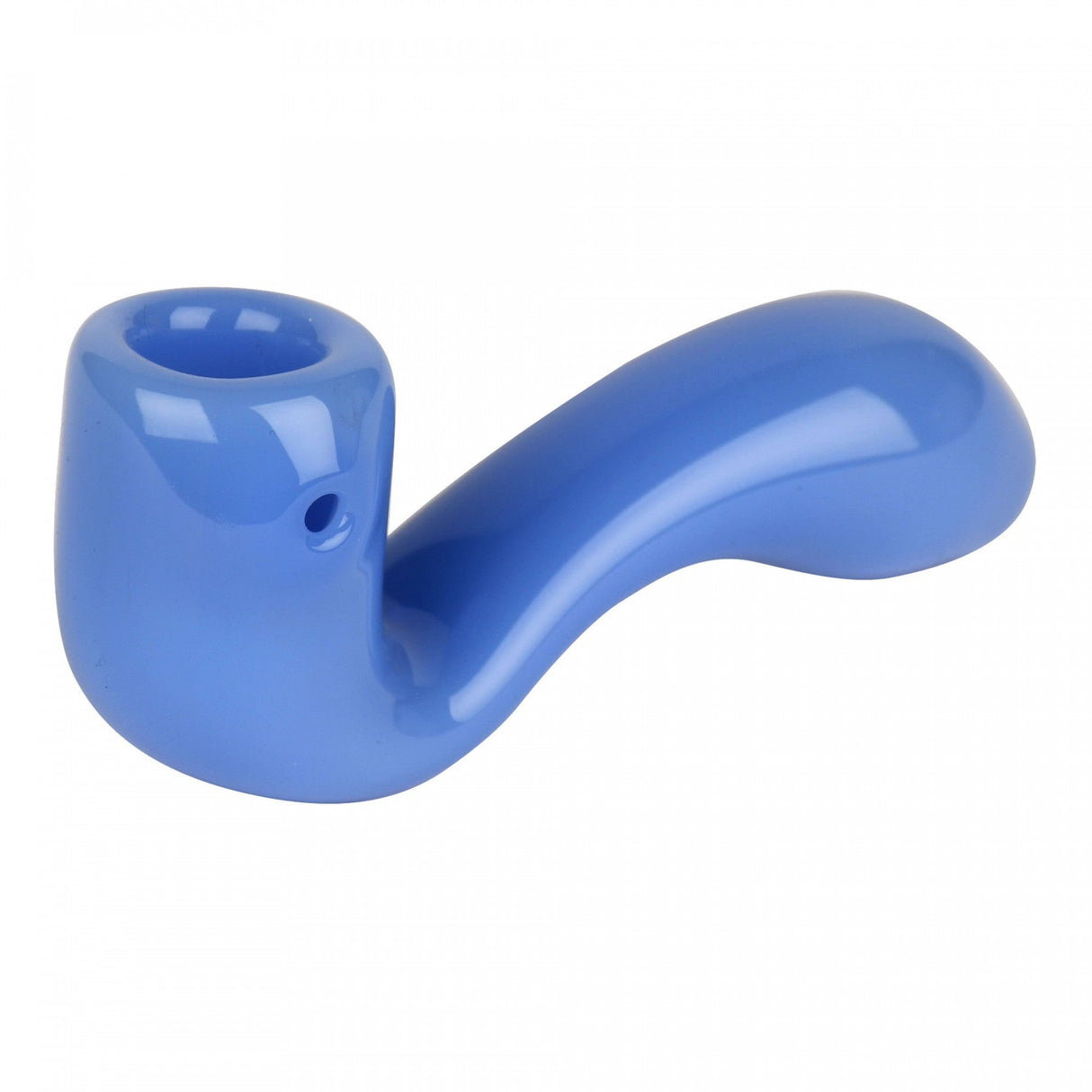 Pipe: Red Eye Glass 3.5" Sherlock-Periwinkle