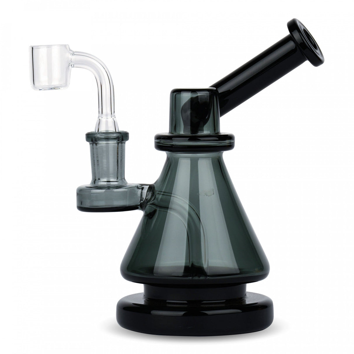 Bong: 6" Floating Beaker Rig-Smoke