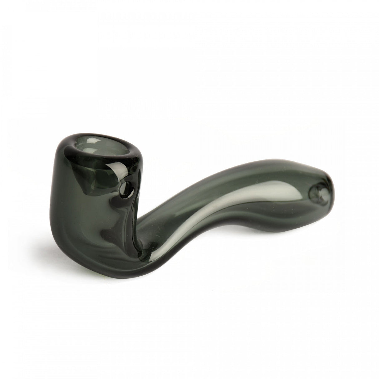 Pipe: Red Eye Glass 3.5" Sherlock-Smoke