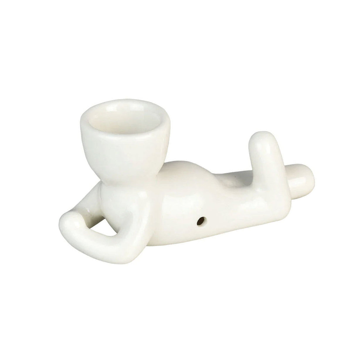 Pipe: Art Of Smoke Pot Head Pipe with Tray