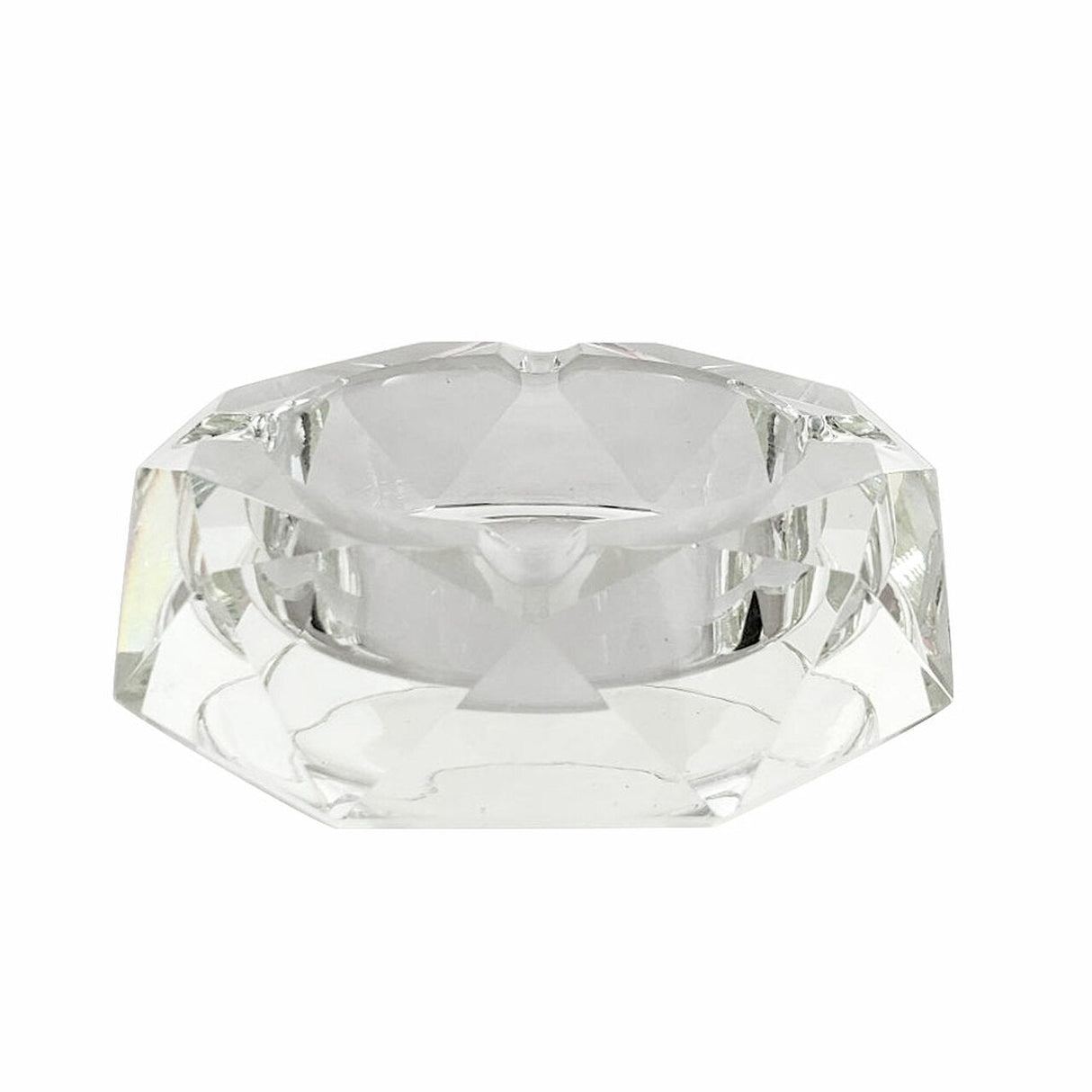 GLASS CRYSTAL ASHTRAY - STAR
