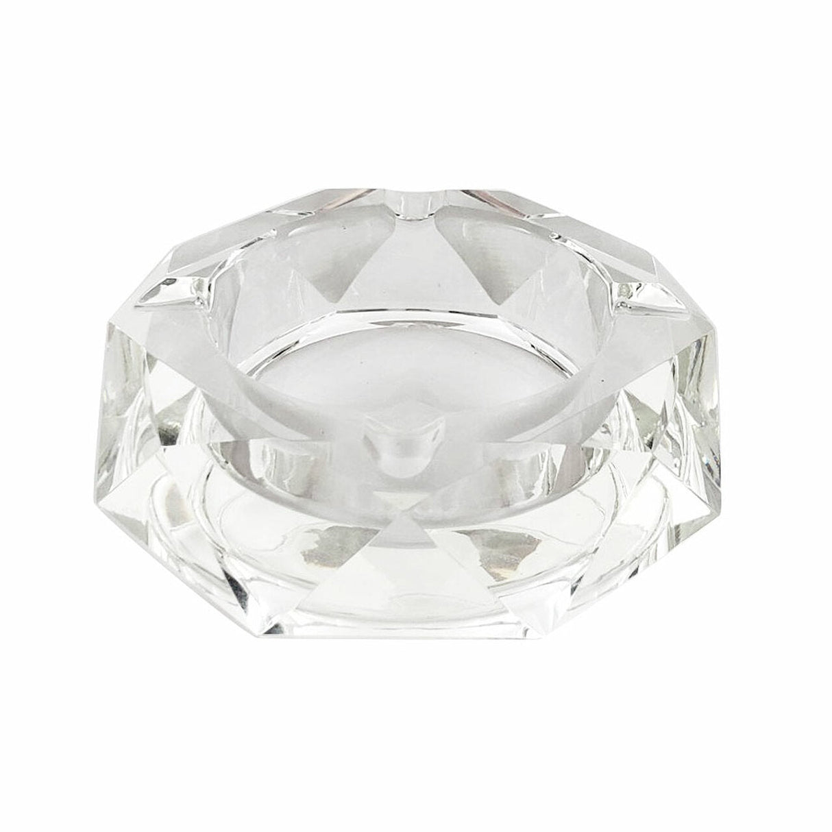 GLASS CRYSTAL ASHTRAY - STAR
