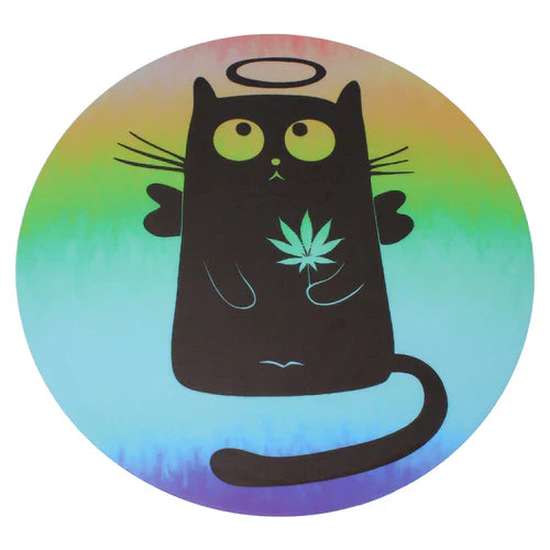 Tray: Angel Cat 8" Dab Mat