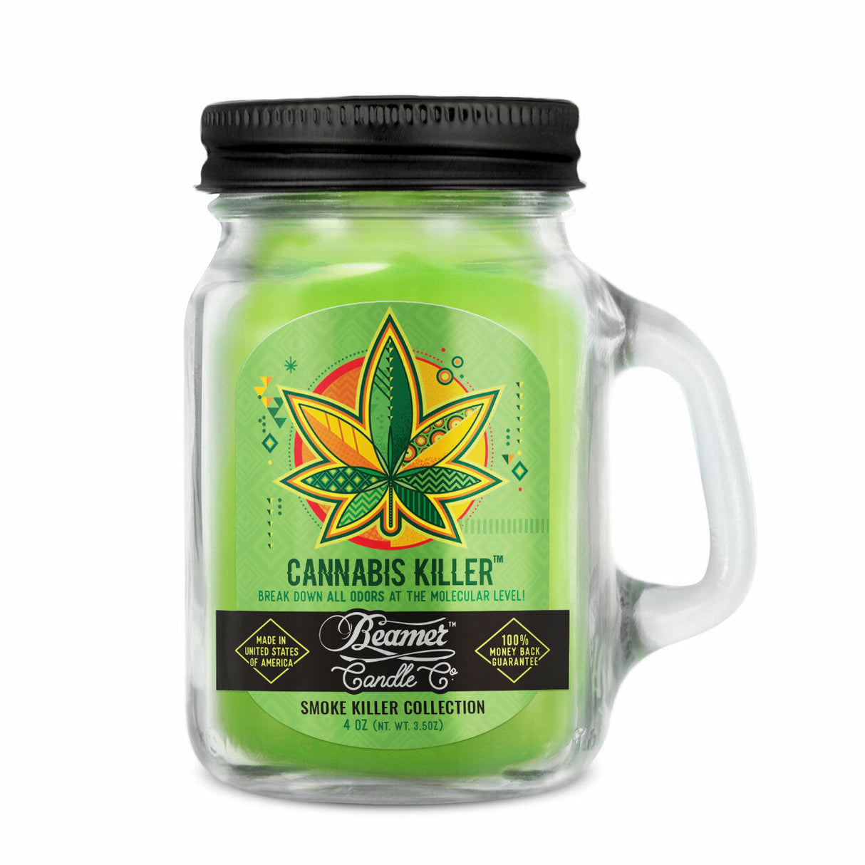 Candle: Beamer 4oz-Cannabis Kill