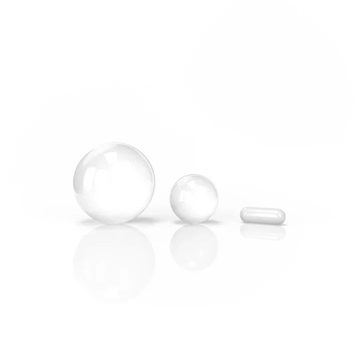 Honeybee Herb Glass Marble Set Glow
