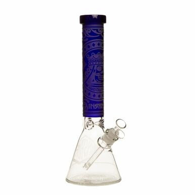 15" 9mm Insane Glass - Etched