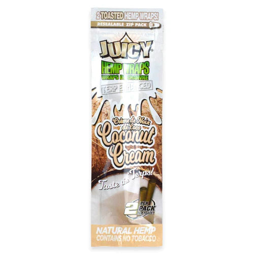 Paper: Juicy Jay Terp Hemp Wrap-Coconut Cream