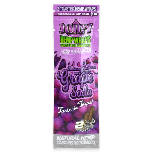 Paper: Juice Jay Terp Hemp Wrap-Grape Soda