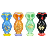 Pipe: Pulsar 4" Wise Owl Double Bowl Pipe