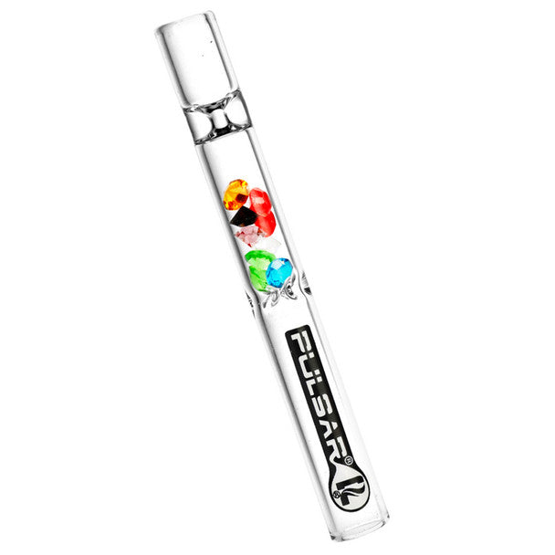 4" Pulsar Chillum with Gem Filter
