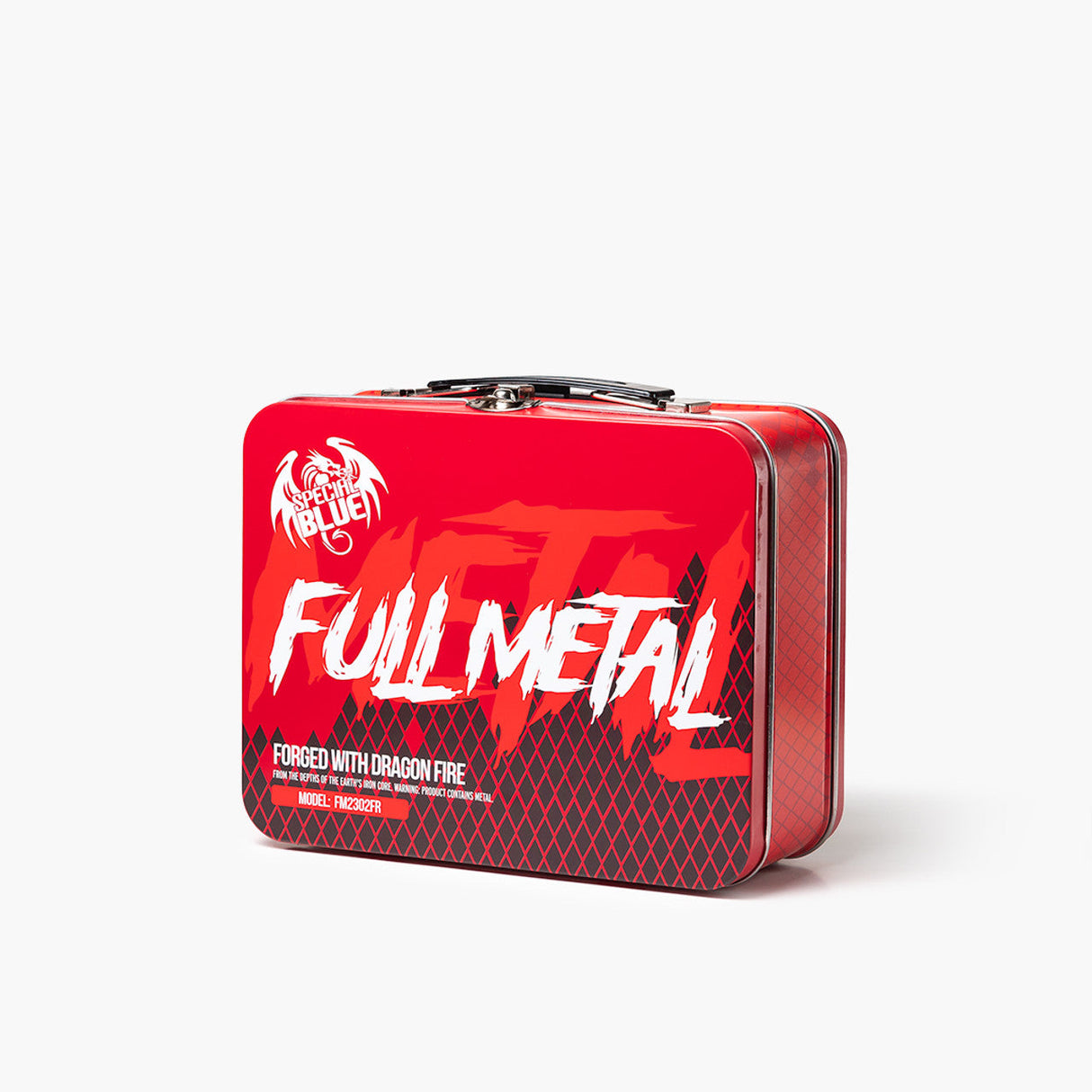 Full Metal Torch with Case Red