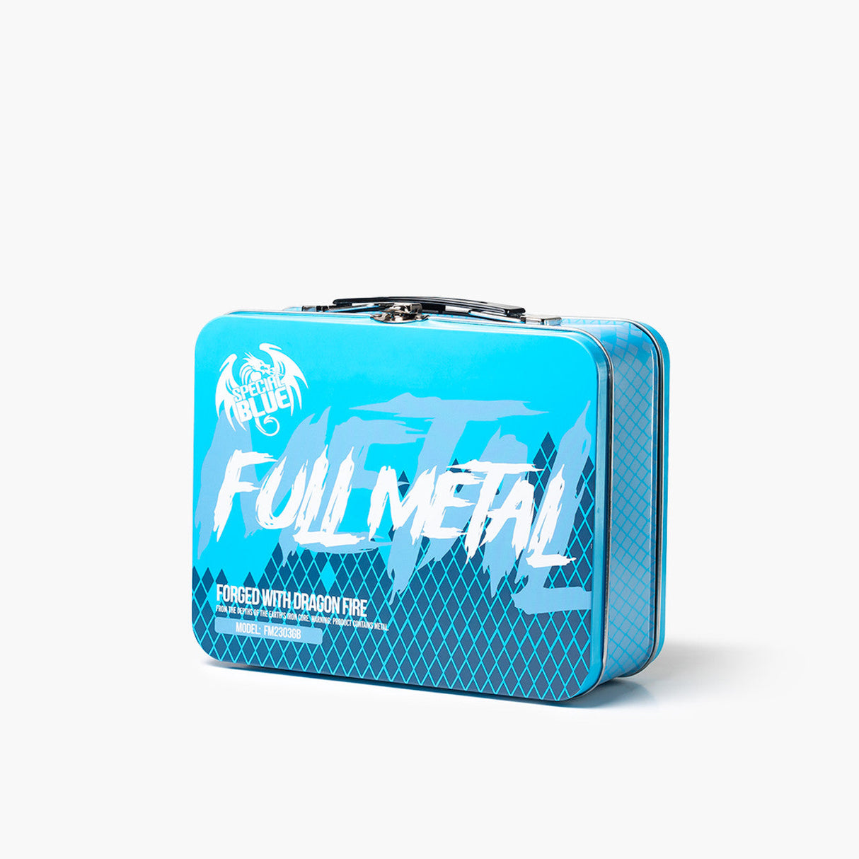Full Metal Torch with Case Blue