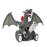 7" Silicone Charizard Bong- Assorted Colour