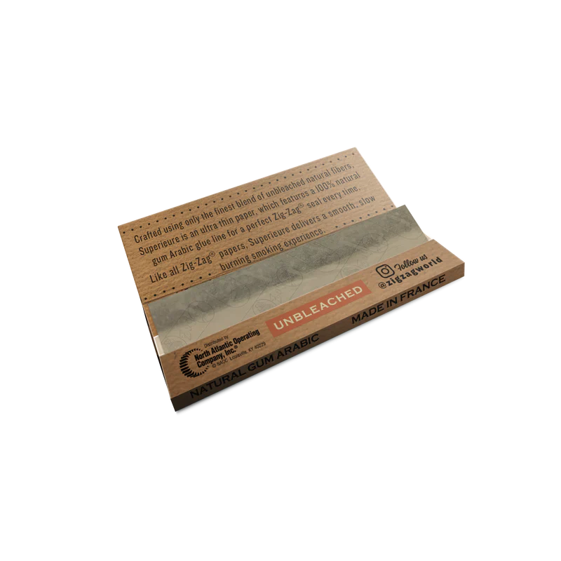 Zig Zag Paper Unbleached Brown