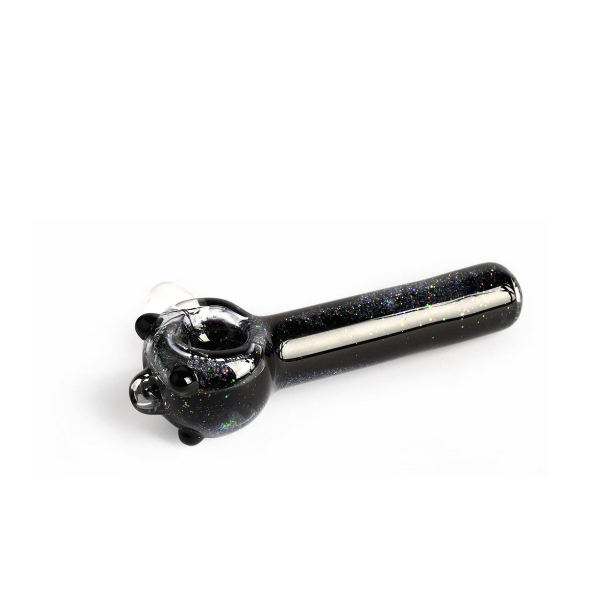 Pipe: Red Eye Glass Sparkle Liquid-Black