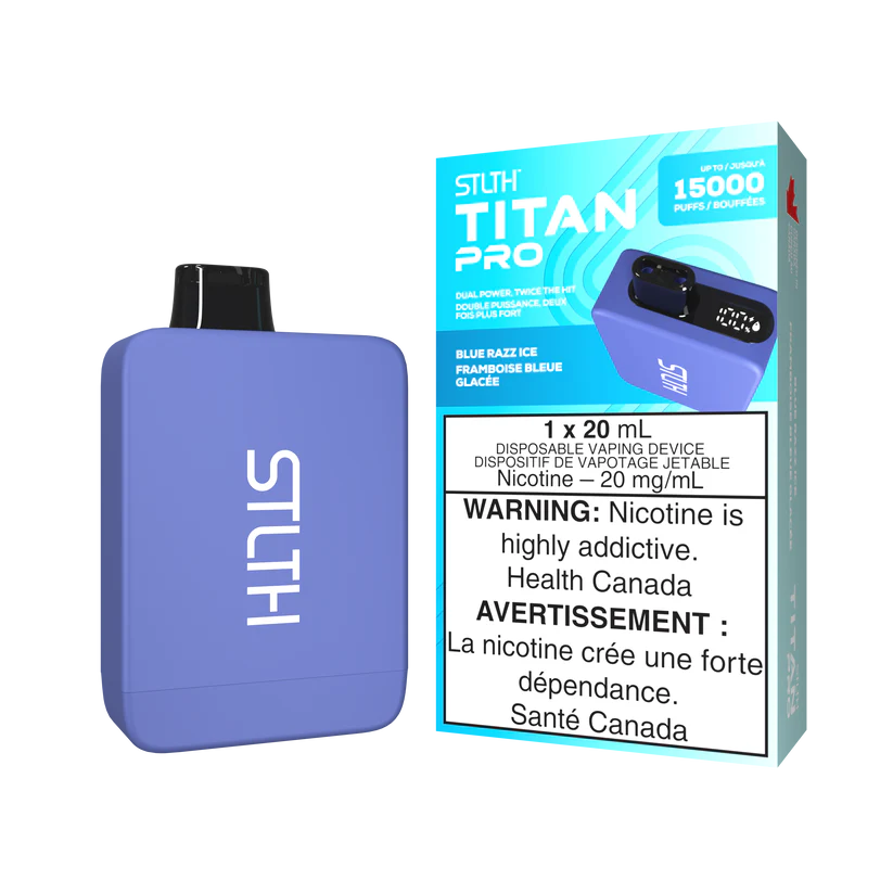 STLTH Titan Pro 15K-Blue Razz