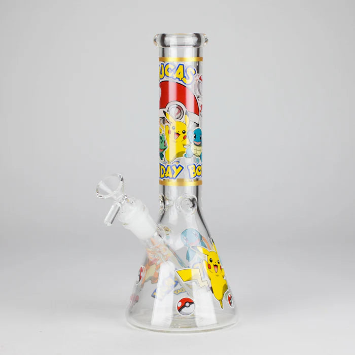 10" (5mm) Pokemon Beaker "Lucas Birthday"