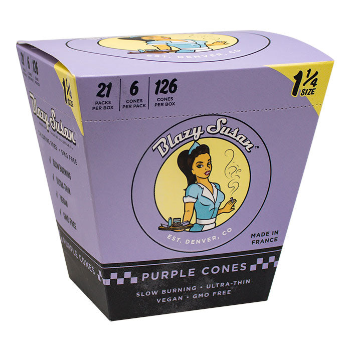 Paper: Blazy Susan Cones-Purp