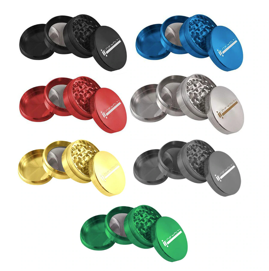 Grinder:Infyniti 2.5" 4pc -Silver