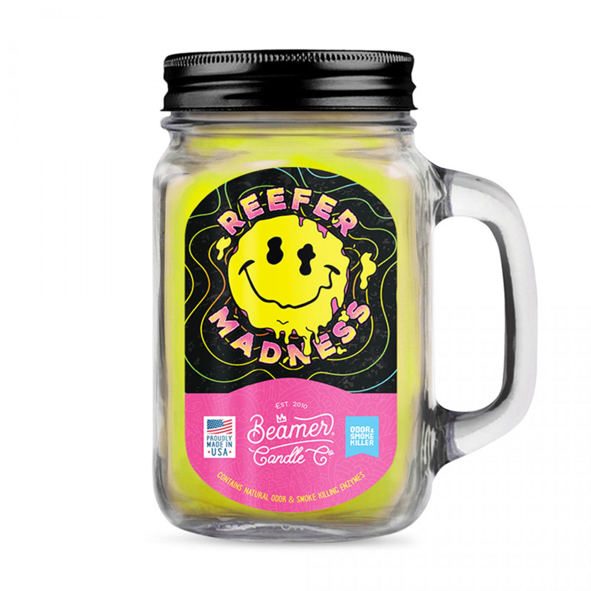 Candle: Beamer 12oz-Reefer Madness